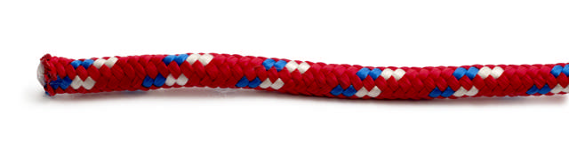 Seil 10 mm rot/weiß/blau 15 m 