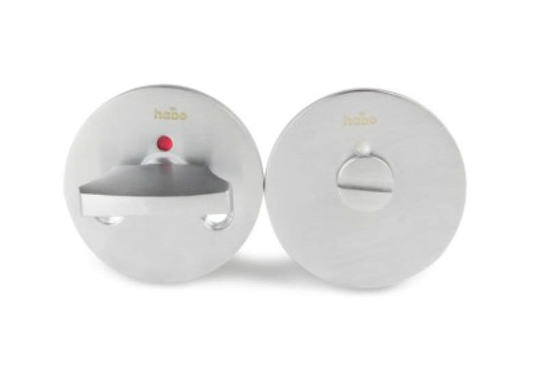 WC-FLANSCH F262 GEBÜRSTETES CHROM