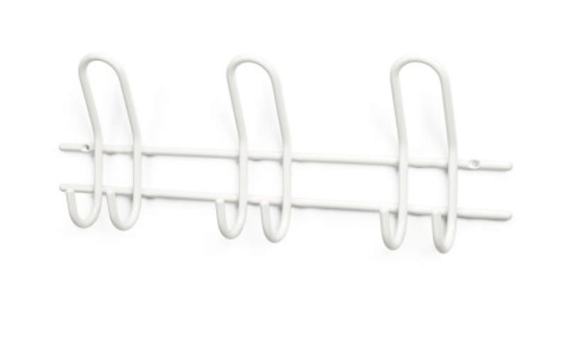 GARDEROBENSTÄNDER SATURN 3-HAKEN WEISS 