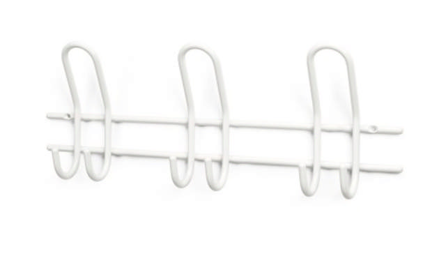 GARDEROBENSTÄNDER SATURN 3-HAKEN WEISS 