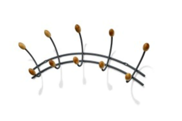 Regenbögengrauer Garderobenständer 