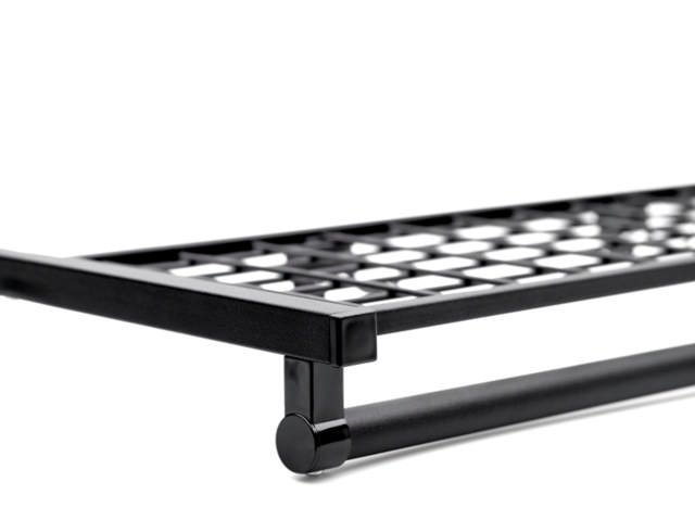 Hutablage 7000 60CM SCHWARZ