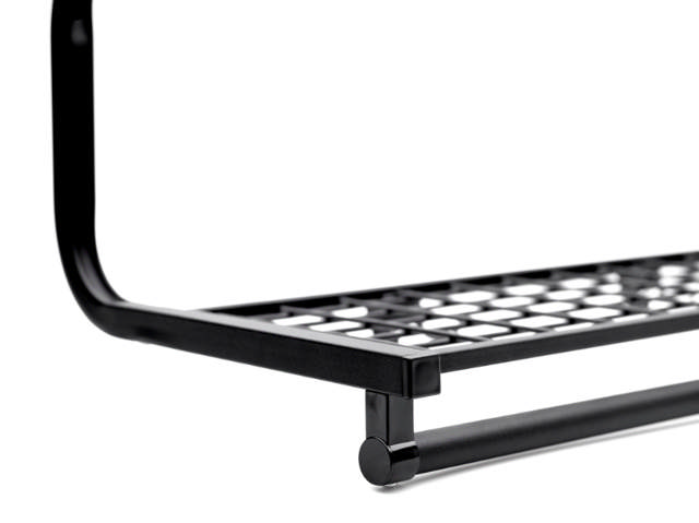 Hutablage 7000 100CM SCHWARZ