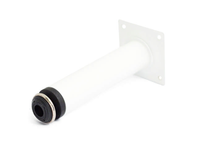 Tischbein Ø 30 x 700 mm, weiß, LP