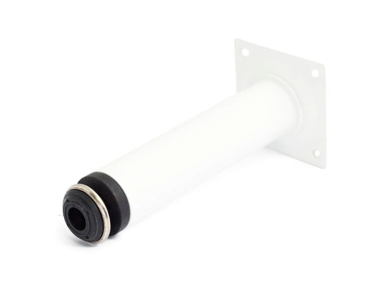 Tischbein Ø30 x 120 mm, matt vernickelt