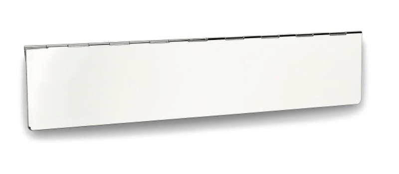 Heckklappe 360 x 78 mm, vernickelt