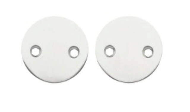 BLINDSCHILD 2MM MASSIVES EDELSTAHL 