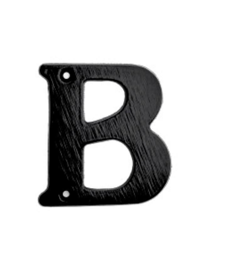 LETTER 78MM NR B SCHWARZ **AUSVERKAUFT**