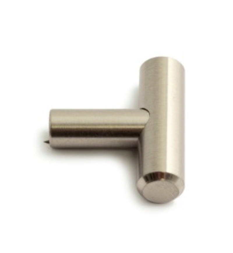 MÖBELKNÖPFE NATHAN GEBÜRSTETES CHROM 