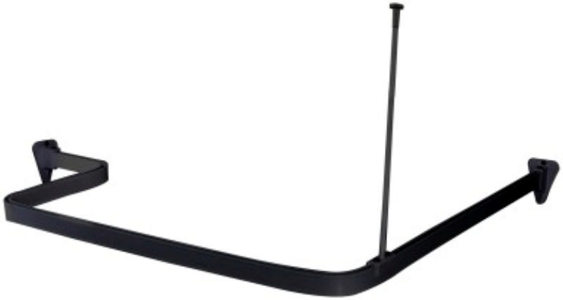 FLEX-GARDINENSCHIENE 3X1 M SCHWARZ 