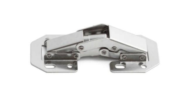 Schrankscharnier, 90 g, elektrolytisch verzinkt. 2 Stück 