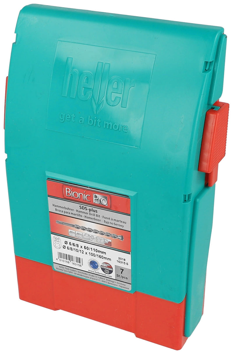 Heller Hammerbohrer SDS-Set 5-12mm