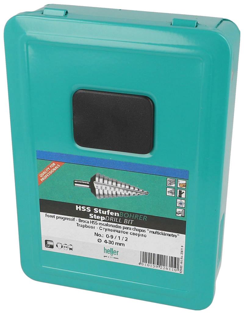 Heller Stufensenker-Set, 4-30mm, 3-tlg.