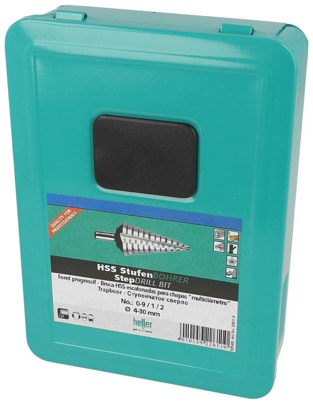 Heller Stufensenker-Set, 4-30mm, 3-tlg.