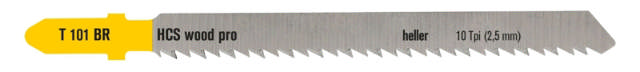 Heller Stichsägeblatt für Holz 2,5x50mm
