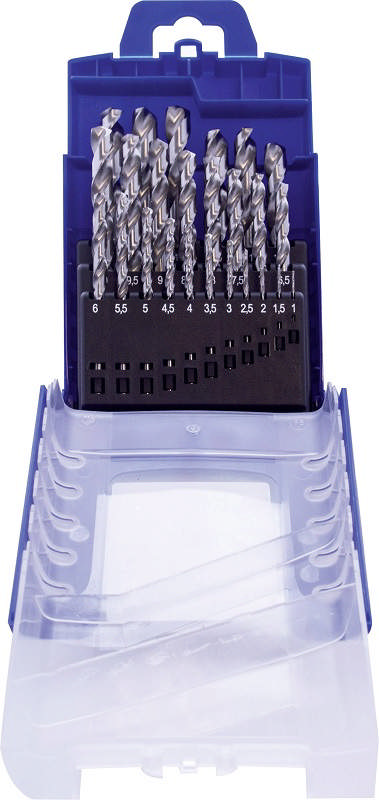 Heller Metallbohrer HSS-G Set Ø1-13mm, 25-teilig