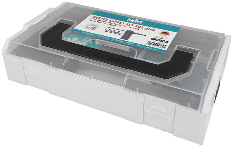 Heller Staubsauger-Bohrer-Set inkl. 6,8,10 mm & Adapter