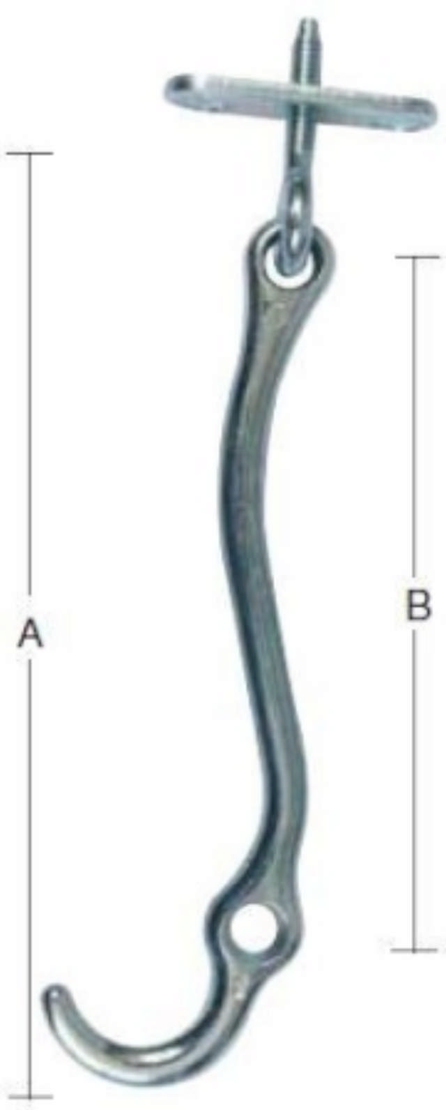 STURMHAKEN M. GEV. TELLER - Weiß