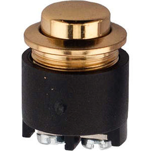 Ringpatrone lose, Messing, poliert mit Lack, 15 mm Ø18