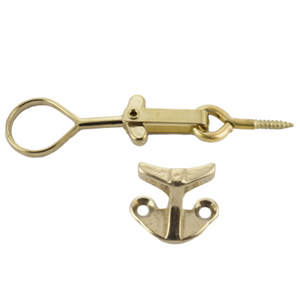 Anverfer 280 mit französischer Öse inkl. Konsole, Messing poliert