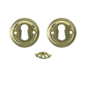 Schlüsselanhänger 1771-T Messing poliert unlackiert Ø45mm