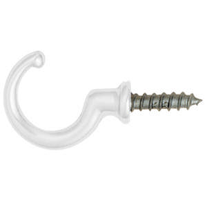 Haken 1505 Weiß 35 mm