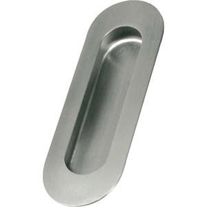 Schiebetürschale 2203 Oval 122 x 45 mm Rs Ø95 ø28 12 mm