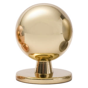 Möbelgriff 3090 Messing poliert unlackiert 96 mm