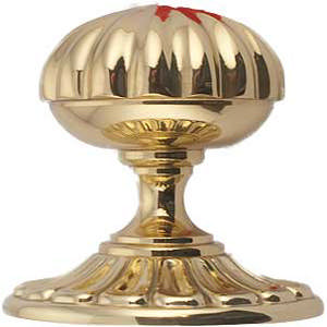 Türknauf 168 Messing, poliert, unlackiert, 70 mm