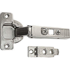 Scharnier Cliptop mit Dämpferset, 2 Stück, Ni Ø35 mm