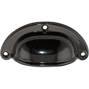 Einkaufsgriff Schwarz 82 mm