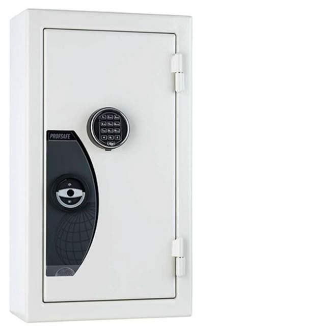 Profsafe Schlüsselschrank S750V, 114 Haken, zugelassen, mit elektrischem Codeschloss