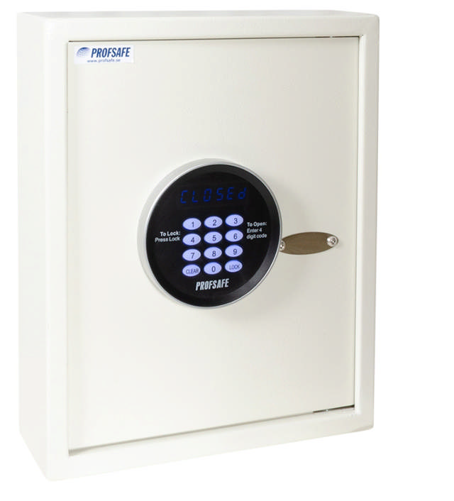 Profsafe Schlüsselschrank mit 30 Haken mit Codeschloss