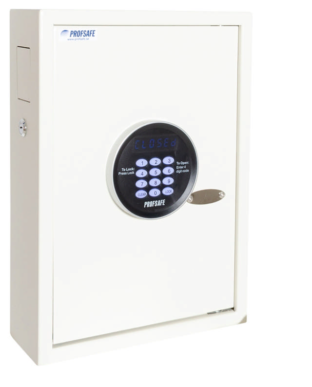 Profsafe Schlüsselschrank mit 50 Haken mit Codeschloss