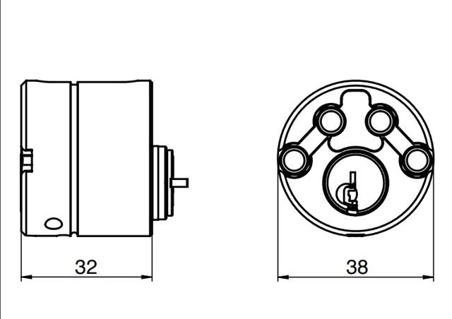 Zyl. RB3613 mit Zubehör Trommel Rfl /ST