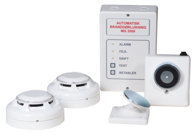 ABDL-Zentrale mit Detektoren